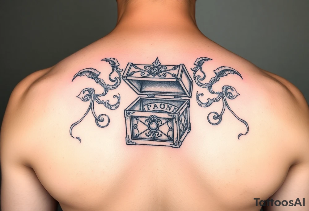 Pandoras box tattoo idea