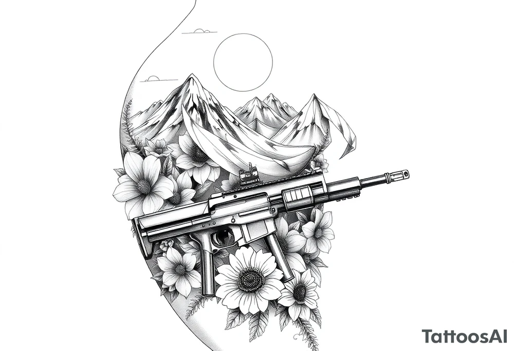 Nature mountains January, November,September, july birth flowers, car parts guns American flag, river eyes tattoo idea