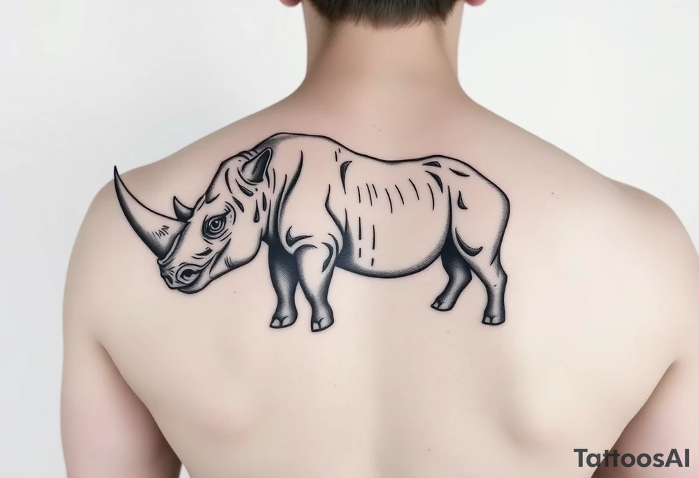 RHINO TATTOO tattoo idea