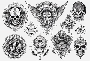 ta eph'hemin, ta ouk eph'hemin tattoo idea