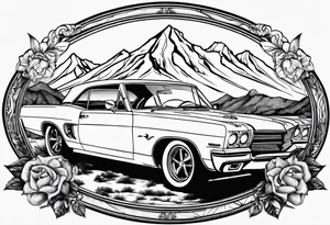 Texas, Colorado, world travel tattoo idea
