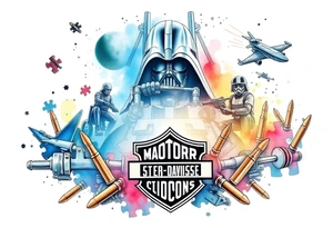 memorial, futuristic, star wars, space, Harley Davidson, skateboarding, camping, puzzle pieces, video games, heaven, god, outdoors, bullets,
Seth J. Carter AKA "Darth Carter"
12/29/88-01/06/2025 tattoo idea