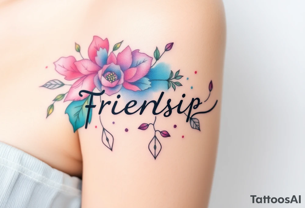 Friendship tattoo idea