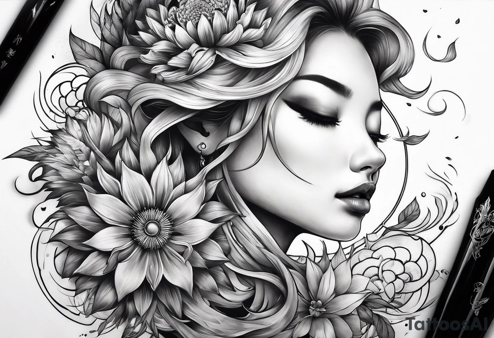 sun jin woo tattoo idea