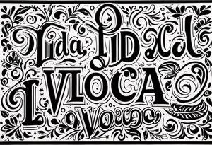 vida loca tattoo idea