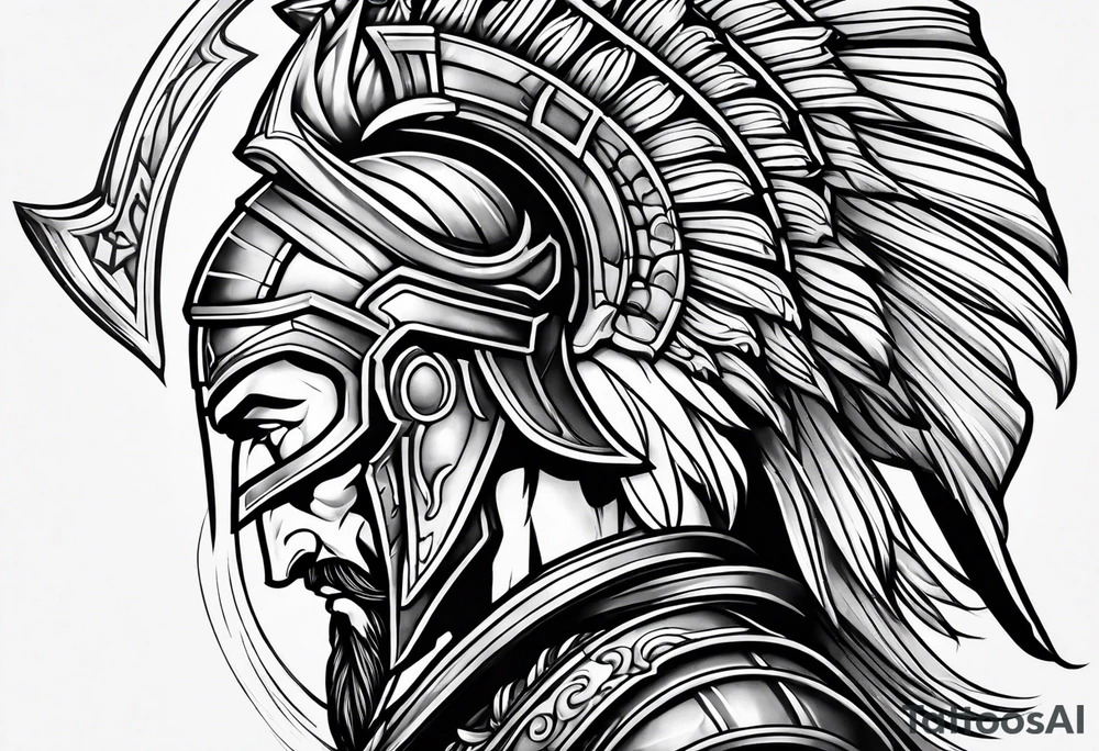 Spartan tattoo idea