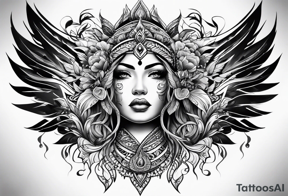 half sleeve tattoo idea