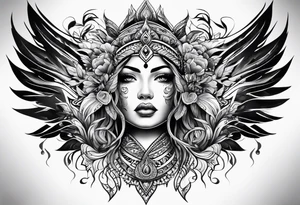 half sleeve tattoo idea