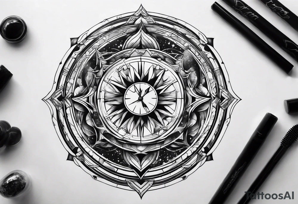 A hole in the space-time membrane tattoo idea