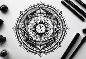 A hole in the space-time membrane tattoo idea