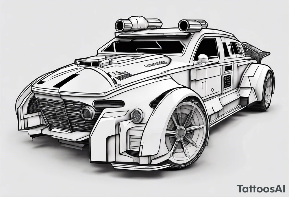 Star wars design including the words 'May the 4th' tattoo idea