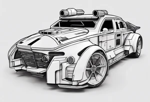Star wars design including the words 'May the 4th' tattoo idea