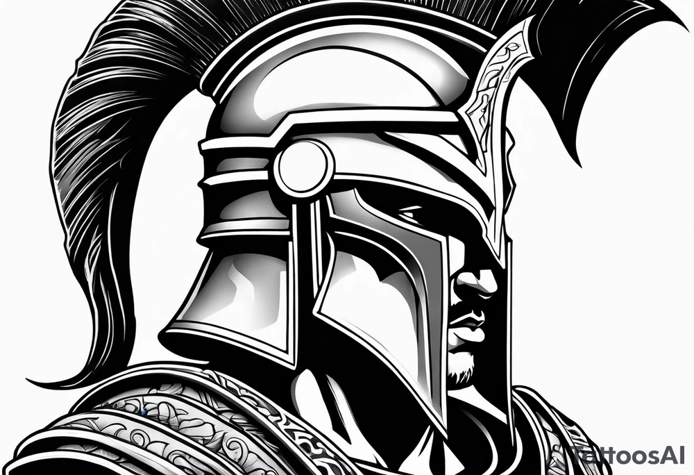 spartan tattoo idea