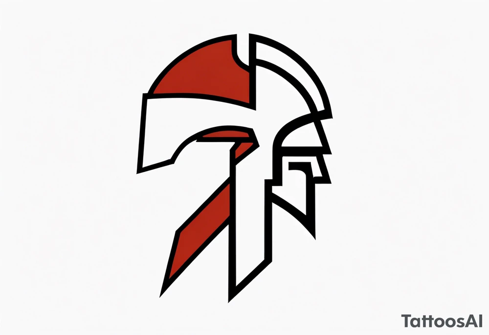 Ancient spartan symbol tattoo tattoo idea