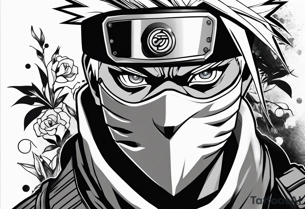 kakashi tattoo idea