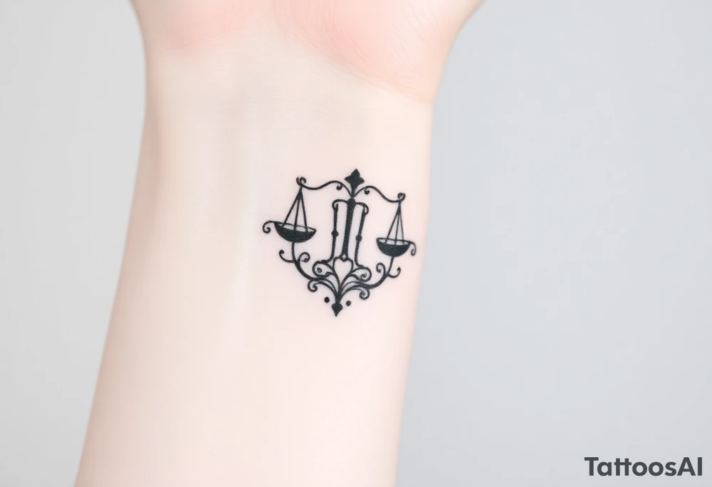 Libra tattoo idea