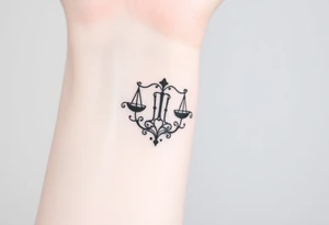 Libra tattoo idea