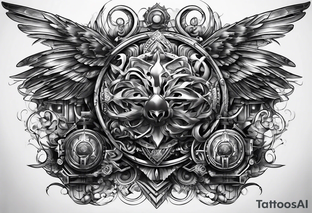 using my subconscious to make the right decisions tattoo idea