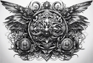 using my subconscious to make the right decisions tattoo idea