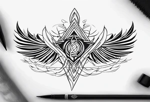Tribal tattoo courage tattoo idea