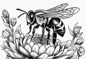 Honeybee tattoo idea