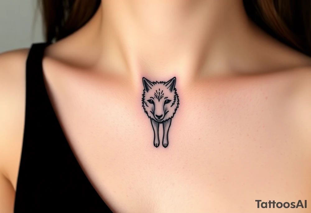 Wolf disguised as a sheep tattoo idea