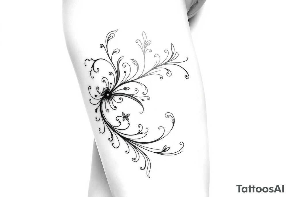 Sexy thigh tattoo tattoo idea