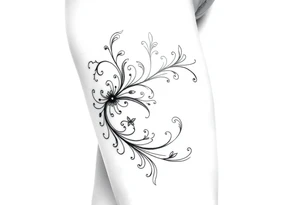 Sexy thigh tattoo tattoo idea