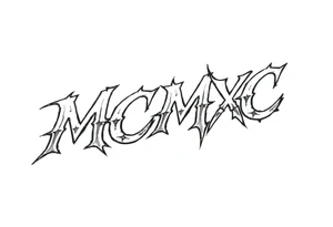 “MCMXC” tattoo idea