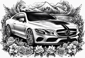 memorial time tattoo idea