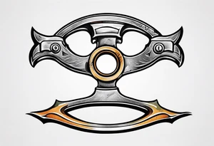a heavily-used crescent wrench tattoo idea