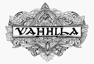 VALHALLA  poem tattoo idea