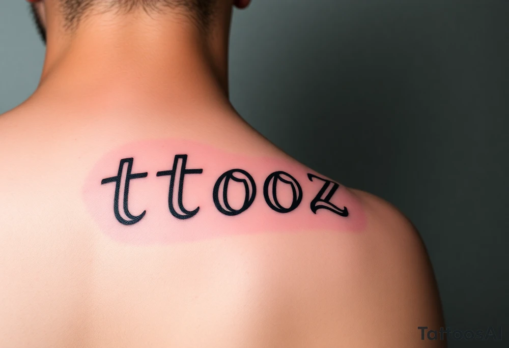 tooz tattoo idea