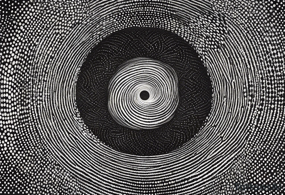 wormhole tattoo idea