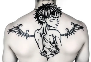 Monkey d luffy tattoo idea