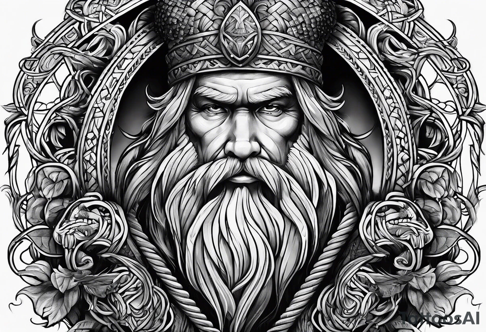 Norse rope tattoo idea