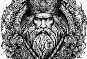 Norse rope tattoo idea