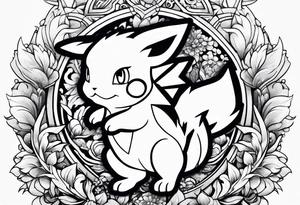 starter pokemon tattoo idea