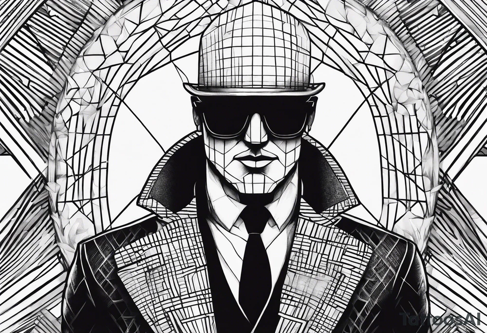 Invisible man tattoo idea