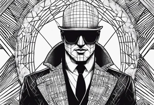 Invisible man tattoo idea