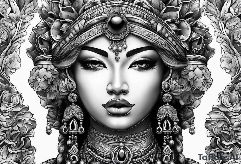 Kaputte Statue gesicht mann tattoo idea