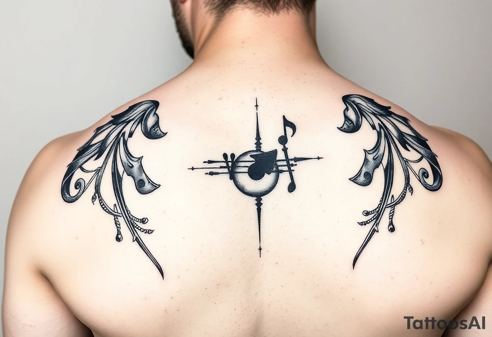 Something that represents music tattoo idea
