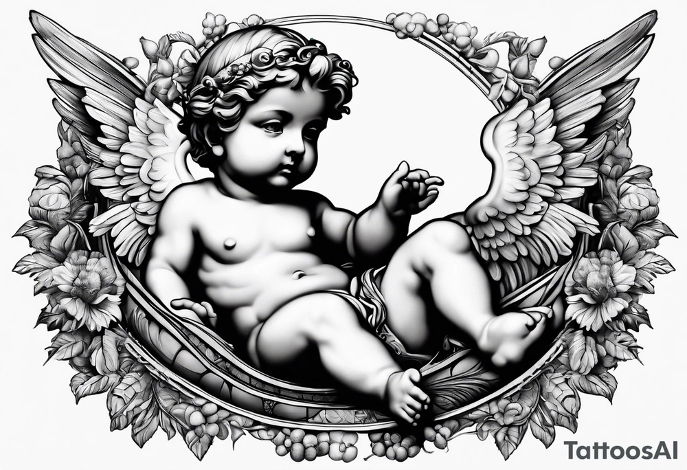 putto tattoo idea
