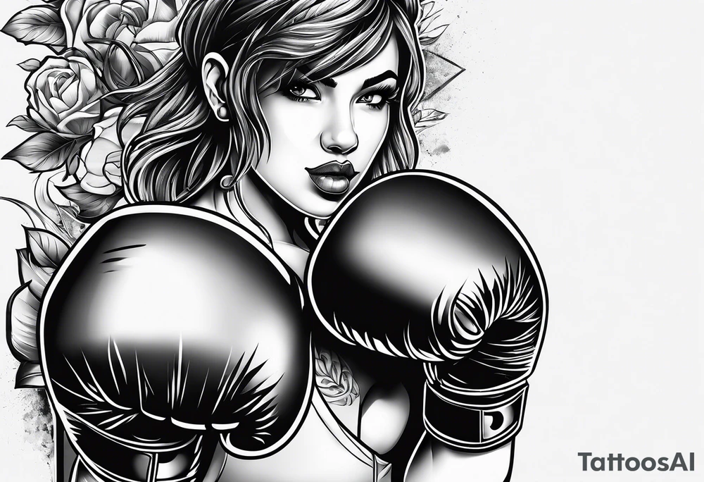 Boxing tattoo idea