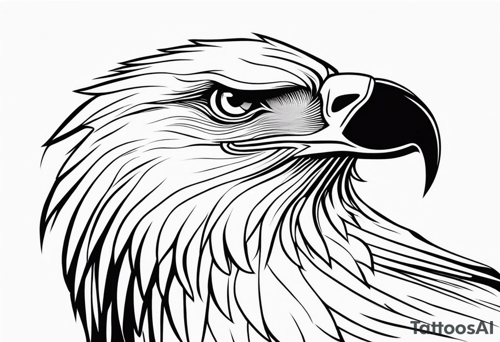 eagle Christian catholic for shoulder tattoo idea