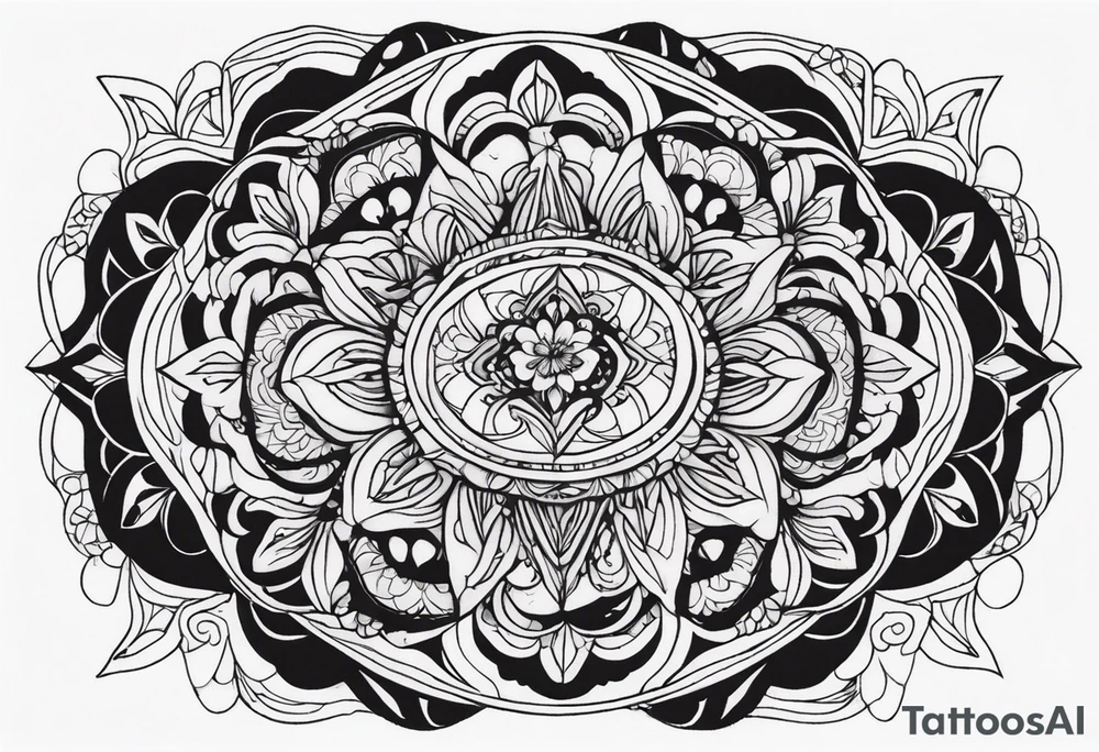 a psychedelic tattoo idea