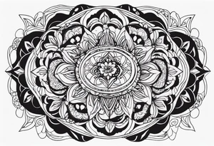 a psychedelic tattoo idea