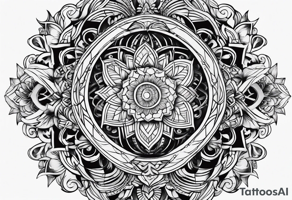 spiral tattoo idea