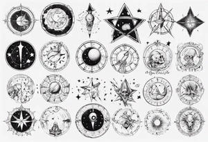 belier astrologie tattoo idea
