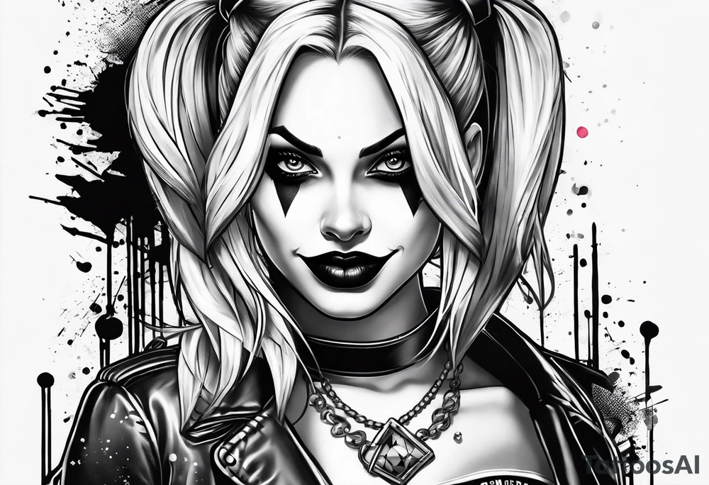 Harley Quinn tattoo idea